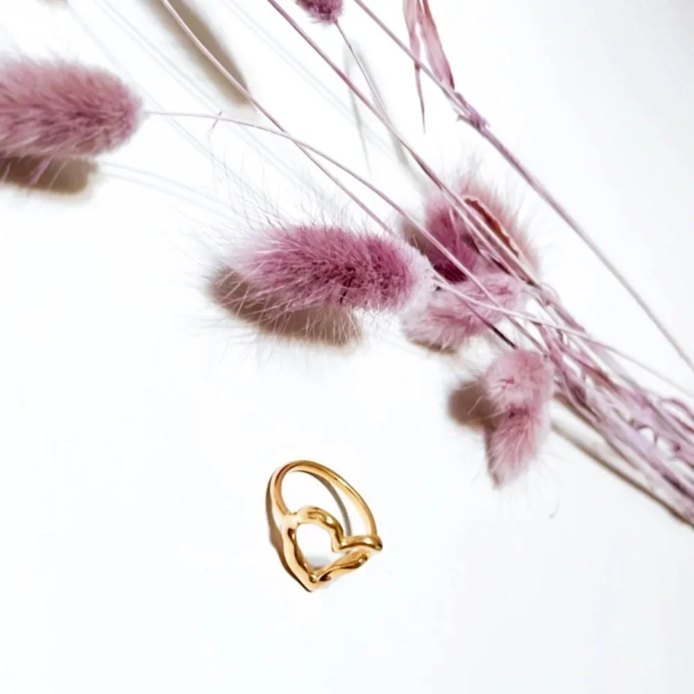 bohemian heart ring C34